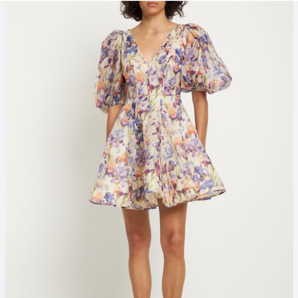 NWT Zimmermann Silk & Linen Dress